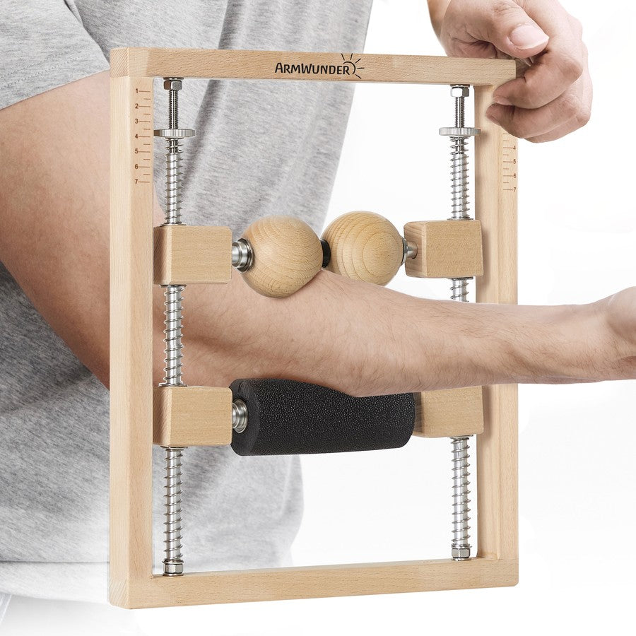 Controlling a forearm massage with Armwunder Pro 2